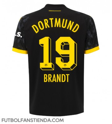 Borussia Dortmund Julian Brandt #19 Segunda Equipación 2023-24 Manga Corta